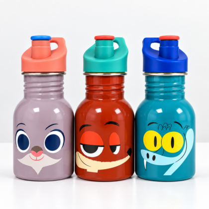 Botella metalica Disney Zootopia 350 ml