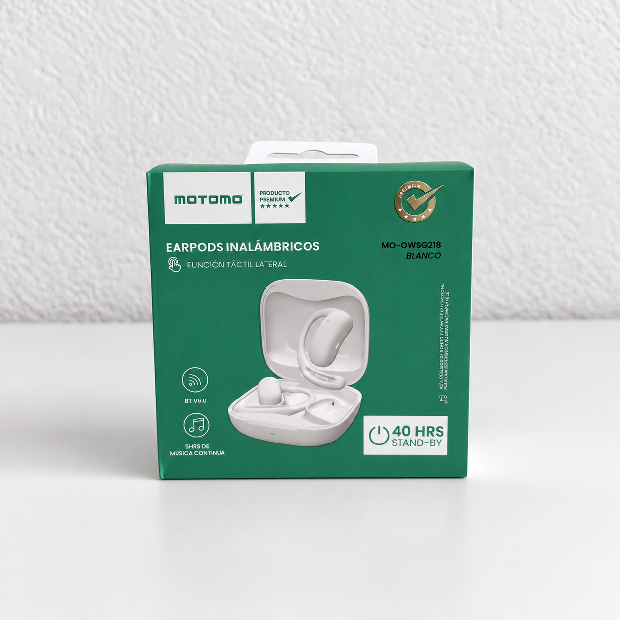 Audífonos Motomo Bluetooth 6.0 - Imagen 4