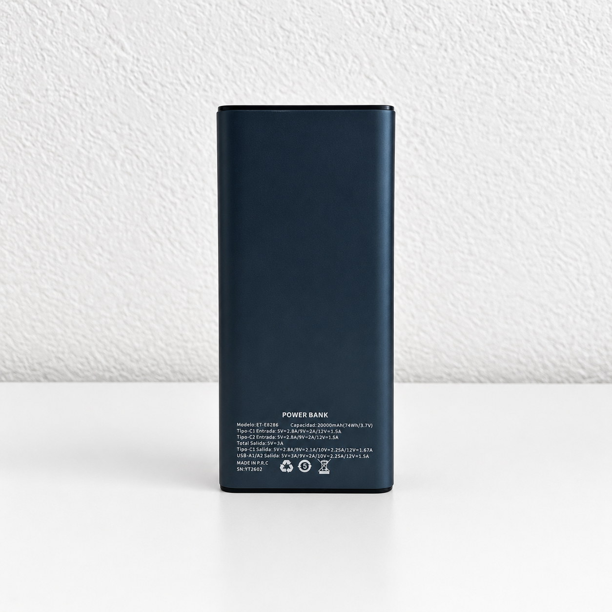 Power Bank 20000mAh | Carga Rápida 22.5W - Imagen 3