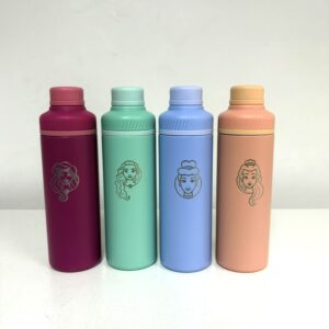 Botella Shaker Disney Princesas 500 ml de Acero Inoxidable