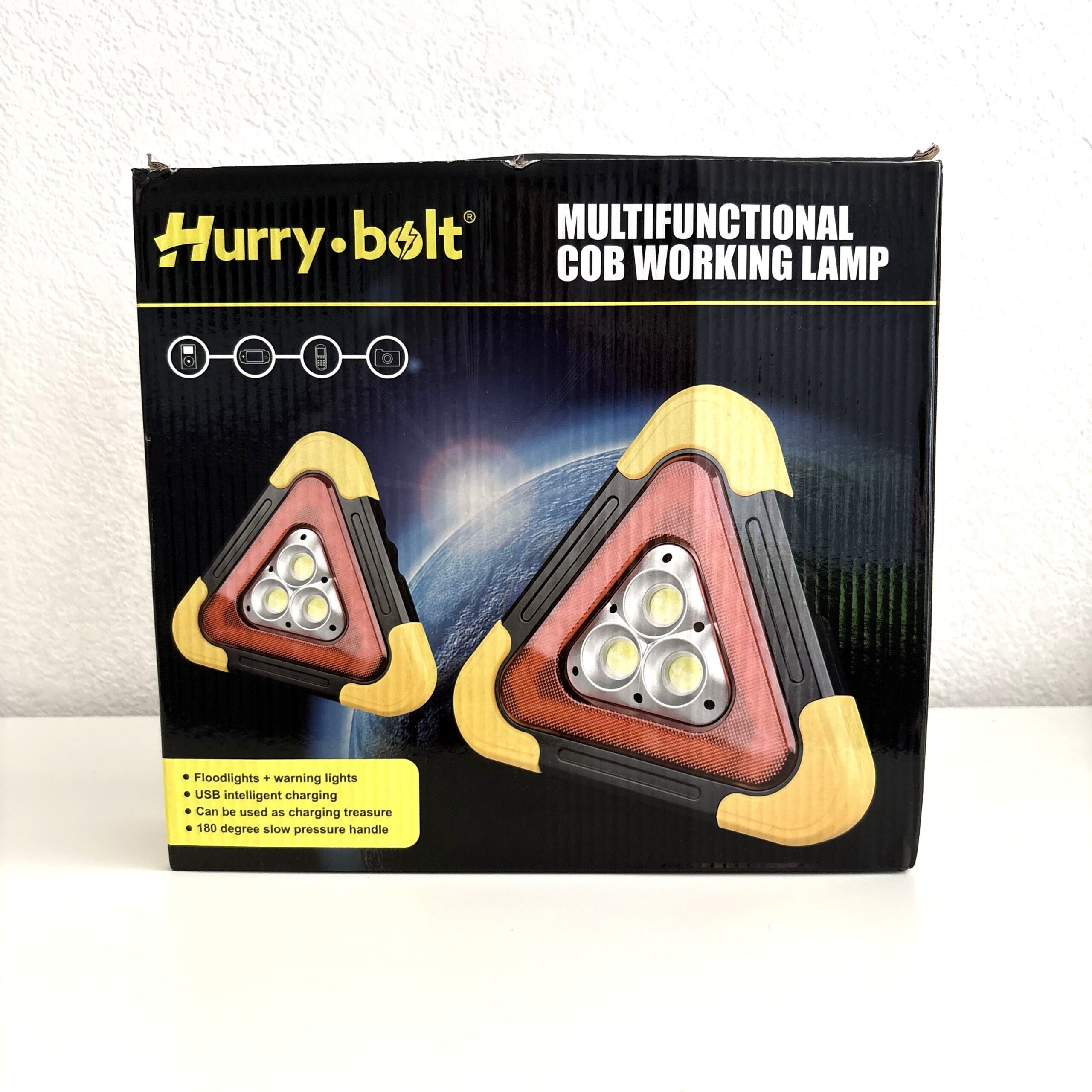 Luz de Emergencia Triangular | Solar + USB - Imagen 6