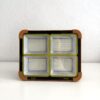 Lámpara Solar LED Portátil IP66 con 4 Paneles de Luz y USB - Thumbnail Image 1